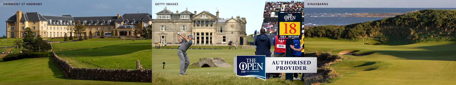 Escorted Golf Vacation Scotland - Attend the Open at St Andrews 